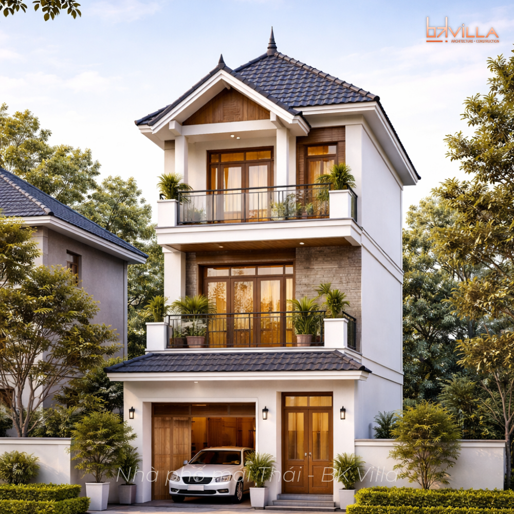 Những điều cần lưu ý trước khi chọn nhà phố mái Thái