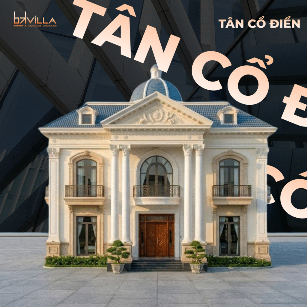 Kiến trúc nhà phố Tân cổ điển