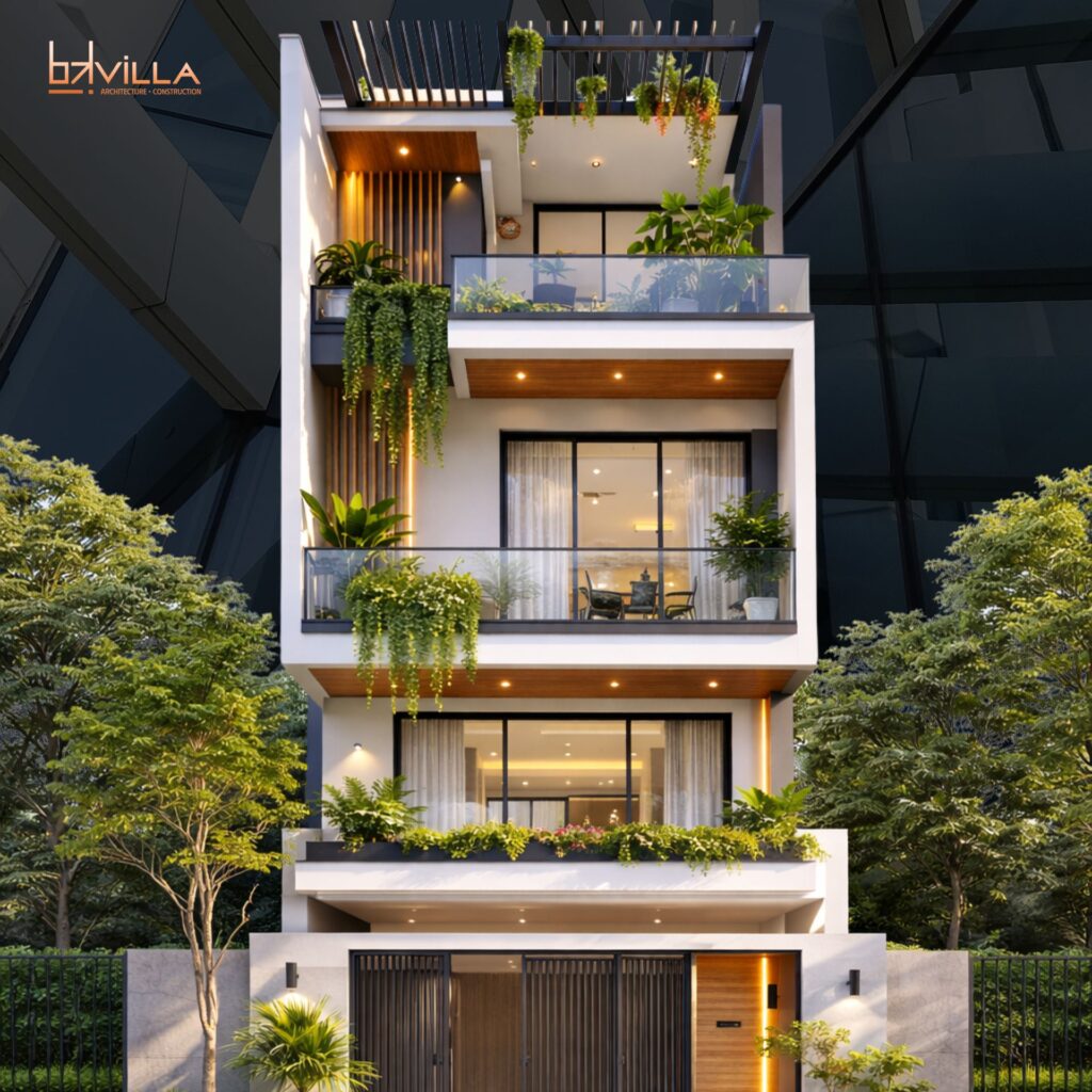kiến trúc nhà phố nổi bật thập niên 2020s