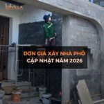 Đơn giá xây nhà phố cập nhật mới nhất